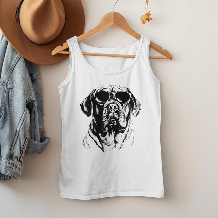 English Mastiff Sketch Drawing Art Dog Lover Mom Dad Women Men Tank Top