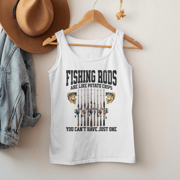 Fishing Tuna Bass Rod Fisherman Cool Dad Quote Men Tank Top