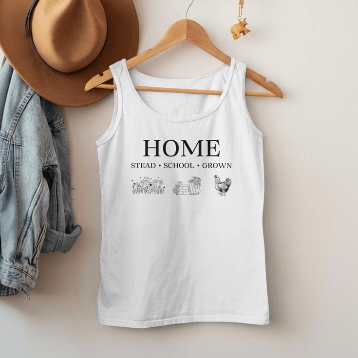 Home Stead School Grown Flowers Book Chicken Men Tank Top Home Stead School Grown Flowers Book Chicken Men Tank Top