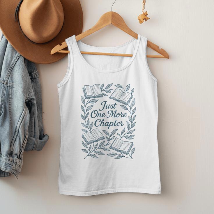 Just One More Chapter Blue Book Lover Reading Quote Men Tank Top Just One More Chapter Blue Book Lover Reading Quote Men Tank Top