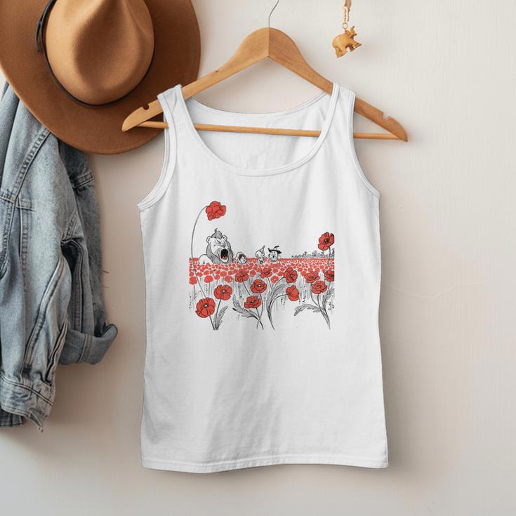 Poppy Field Wizard Of Oz Cowardly Brave Lion Book Men Tank Top Poppy Field Wizard Of Oz Cowardly Brave Lion Book Men Tank Top
