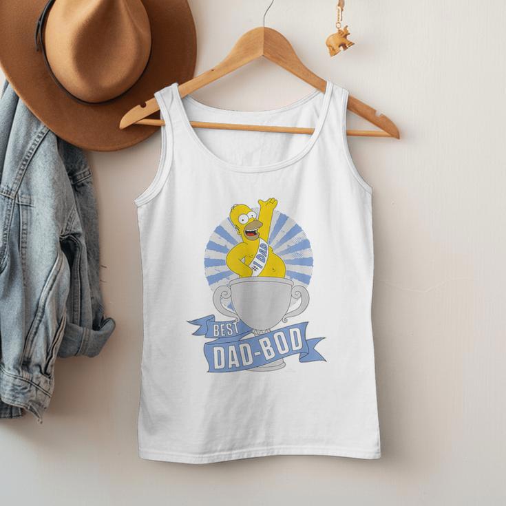 The Simpsons Father's Day Homer Best Dad BOD Men Tank Top