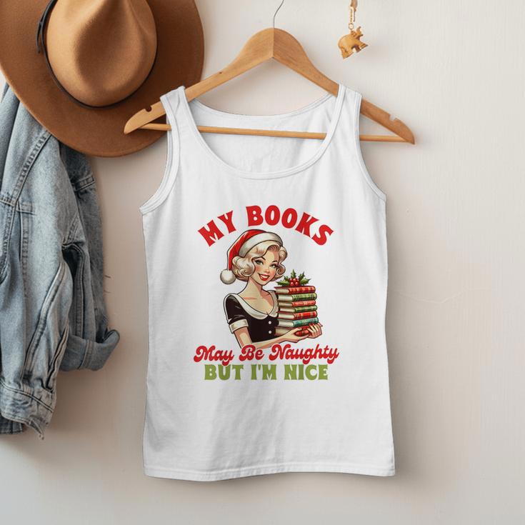 Smut Reader Christmas My Books May Be Naughty But I'm Nice Men Tank Top