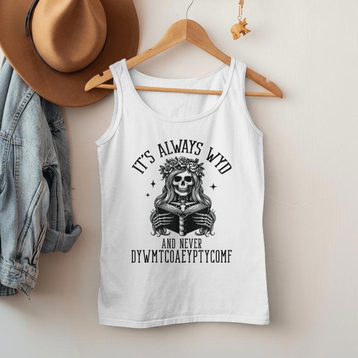Smutty Spicy Book Its Always WYD And Never DYWMTCOAEYPTYCOMF Men Tank Top Smutty Spicy Book Its Always WYD And Never DYWMTCOAEYPTYCOMF Men Tank Top