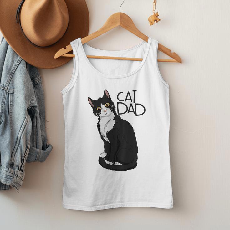 Tuxedo Cat Dad Cat Dad Tuxedo Cat Dad Men Tank Top