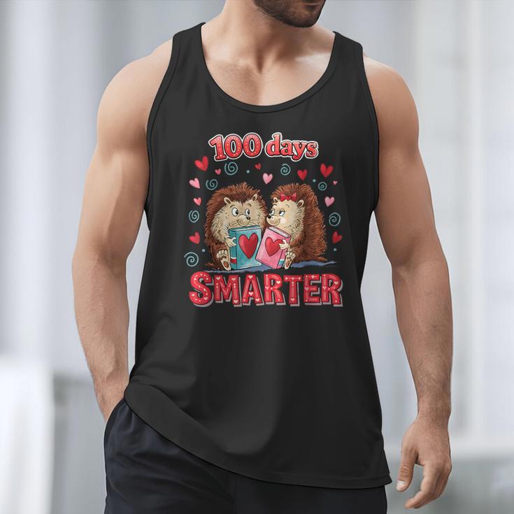 100 Days Smarter Shirt Cute Hedgehog Love Books School Tee Men Tank Top 100 Days Smarter Shirt Cute Hedgehog Love Books School Tee Men Tank Top