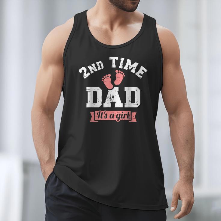 2nd Second Time Dad It's a Girl Gender Reveal Men Tank Top