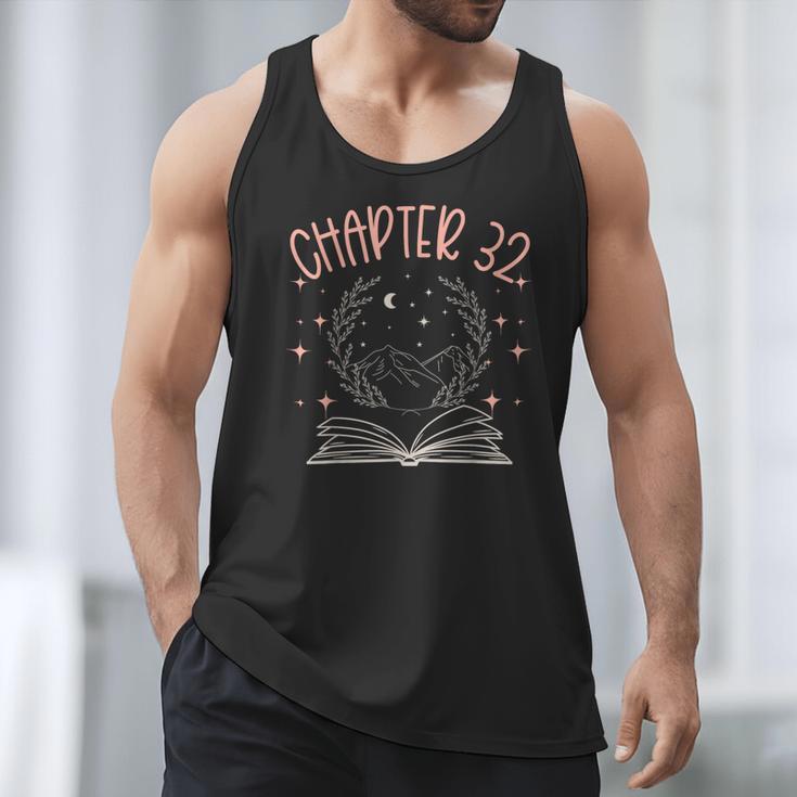 32nd Birthday Women Book Lovers Chapter 32 Its My Birthday Men Tank Top