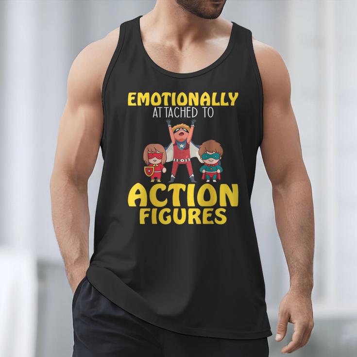 Action Figure Collector Comic Books Men Tank Top Action Figure Collector Comic Books Men Tank Top