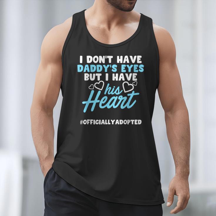 Adoption Announcement Day Dad Heart Small Men Tank Top