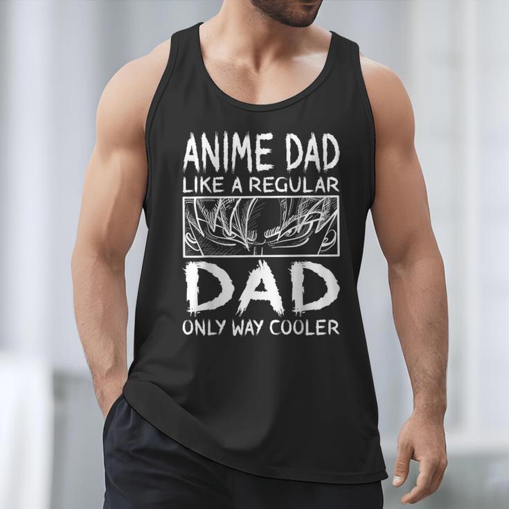Anime Dad Like A Regular Dad Only Way Cooler Anime Men Tank Top
