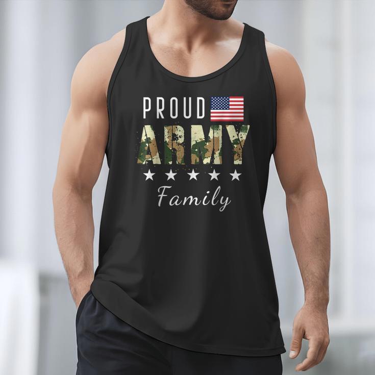 Army Graduation Proud Military Family Mom Dad Brother Sister Men Tank Top