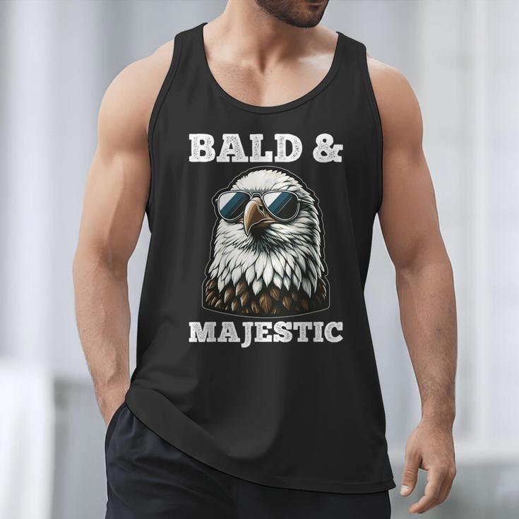 Bald & Majestic Sexy Bald Guy Dad Men Tank Top