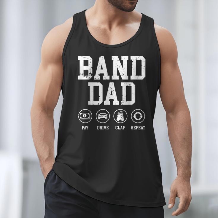 Band Dad Pay Drive Clap Repeat Marching Band Dad Men Tank Top Band Dad Pay Drive Clap Repeat Marching Band Dad Men Tank Top