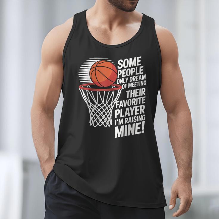 Basketball Mom Or Dad Basketball Parent Men Tank Top