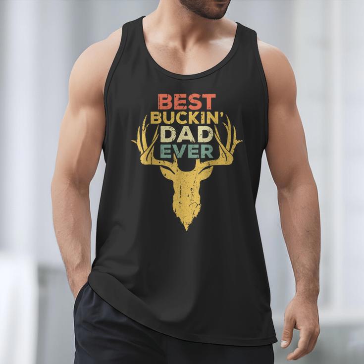 Best Buckin' Dad Ever Shirt Men Hunting Fathers Day Men Tank Top