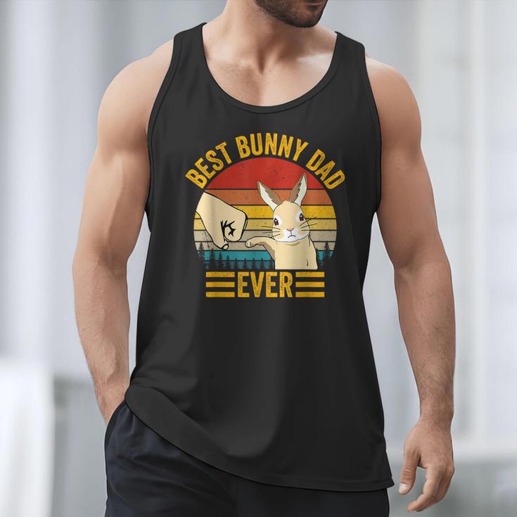 Best Bunny Dad Ever Rabbit Lover Father Pet Rabbit Men Tank Top