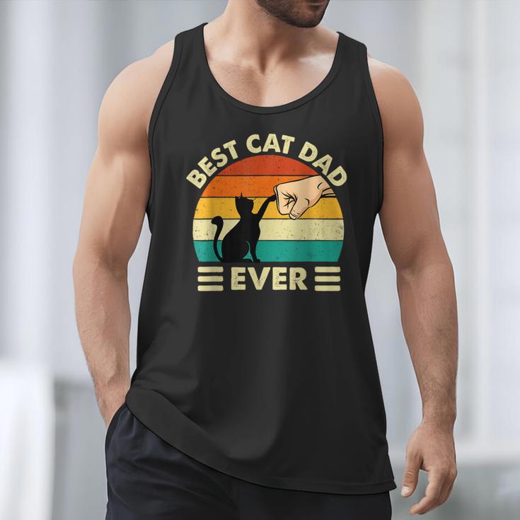 Best Cat Dad Ever Cat Lover Kitten Owner Kitty Men Tank Top
