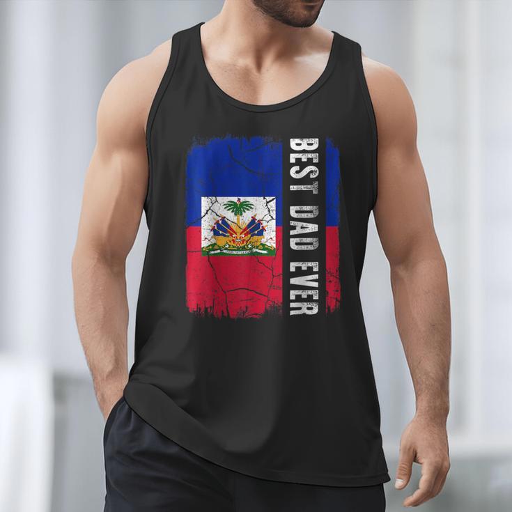 Best Haitian Dad Ever Haiti Daddy Father's Day Men Tank Top