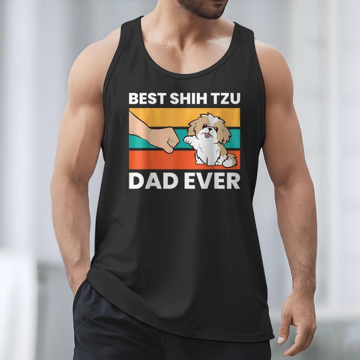 Best Shih Tzu Dad Ever Shih Tzu Men Tank Top