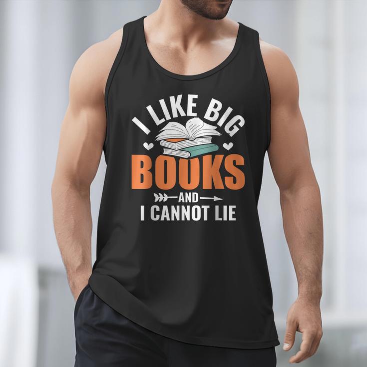 I Like Big Books I Cannot Lie School Librarian Book Lover Men Tank Top I Like Big Books I Cannot Lie School Librarian Book Lover Men Tank Top