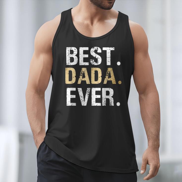 Birthday Fathers Day Christmas For Dada Dada From Granddaughter Grandson Best Dada Men Tank Top