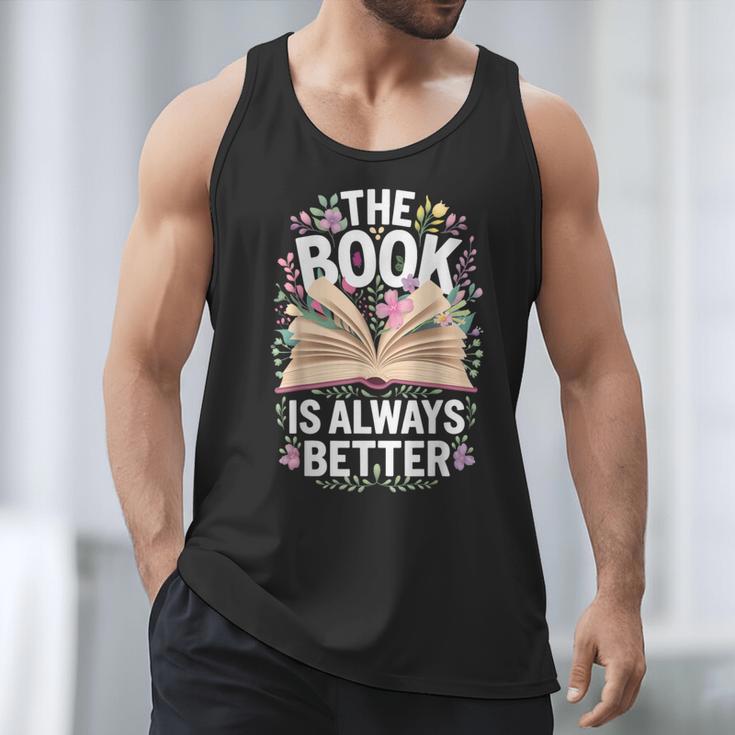 The Book Is Always Better Men Tank Top