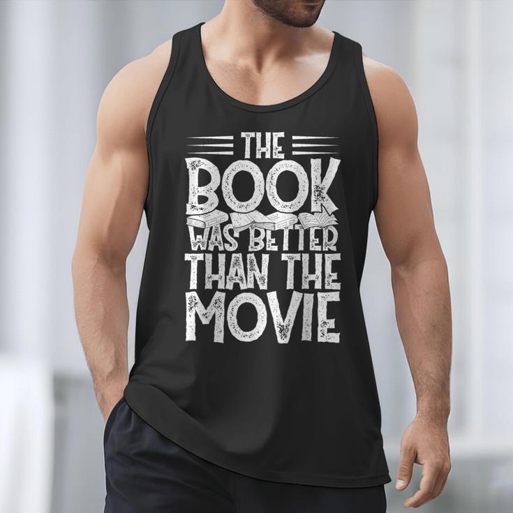 The Book Was Better Than The Movie Men Tank Top
