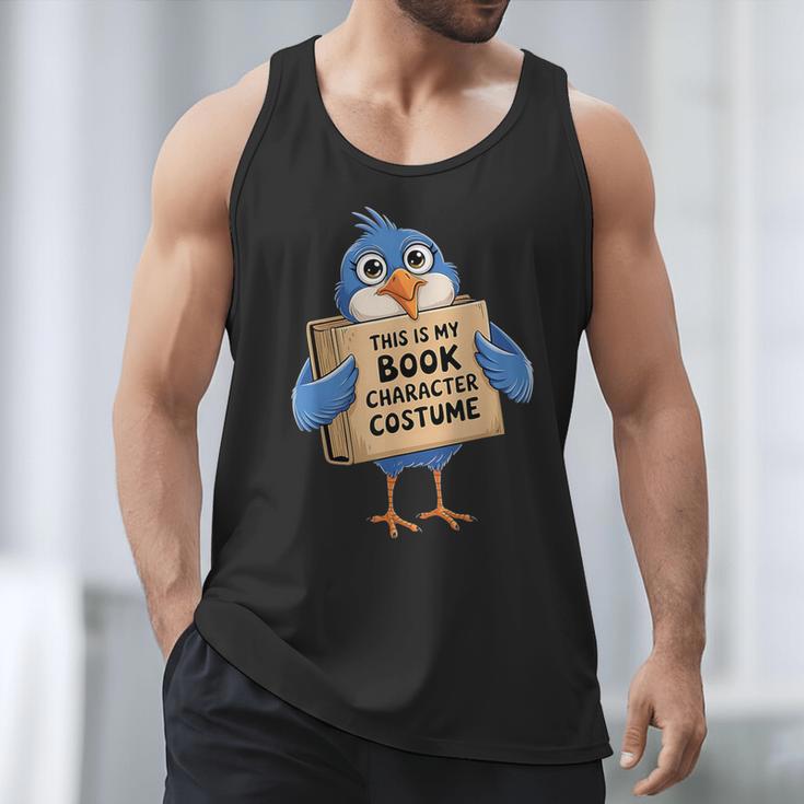 This Is My Book Character Costume Pigeon Kids Reading Men Tank Top