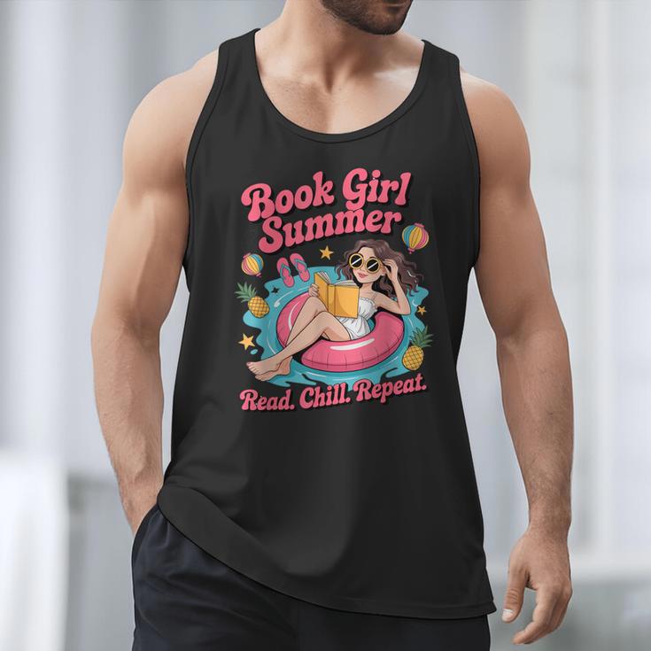 Book Girl Summer Beach Vacation Book Lover Men Tank Top Book Girl Summer Beach Vacation Book Lover Men Tank Top