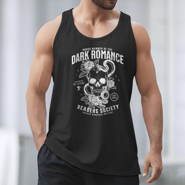 Book Lover Dark Romance Readers Society Smut Reader Women Men Tank Top