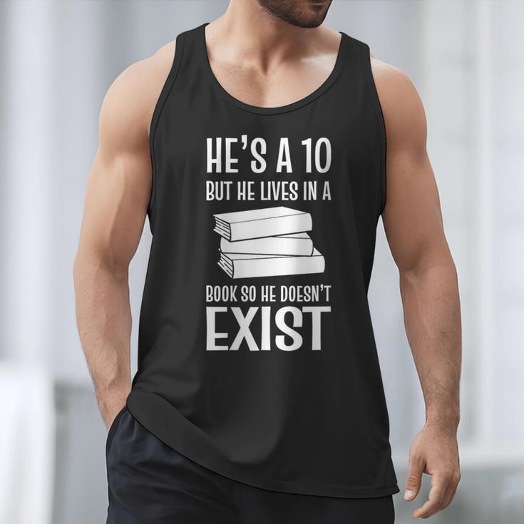 Book Lover Quotes Book Enthusiast Men Tank Top