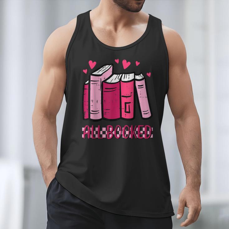 All Booked Read Book Reading Librarian Men Women Kids Men Tank Top
