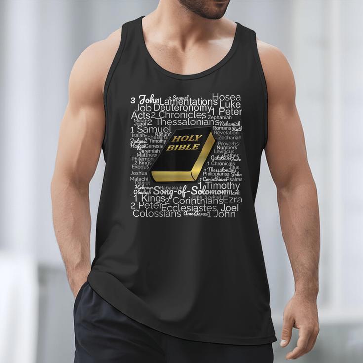 Books Of The Bible Men Tank Top