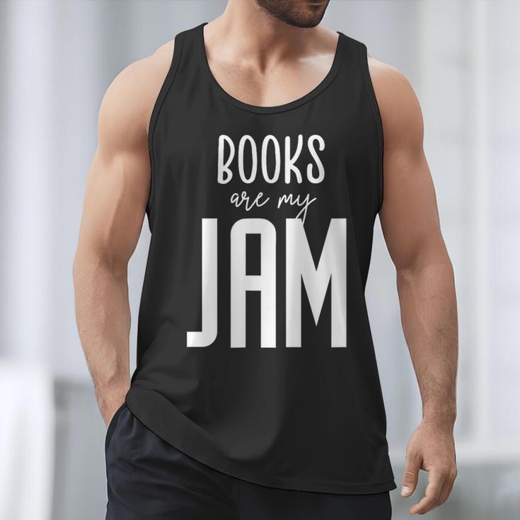 Books Are My Jam Graphic For Introverts Men Tank Top Books Are My Jam Graphic For Introverts Men Tank Top
