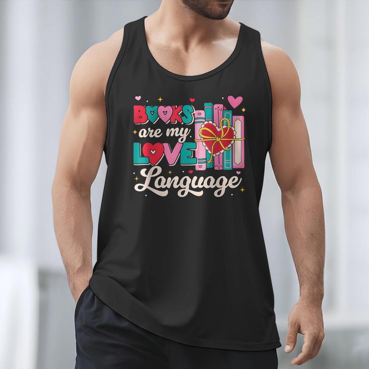 Books Are My Love Language Men Tank Top