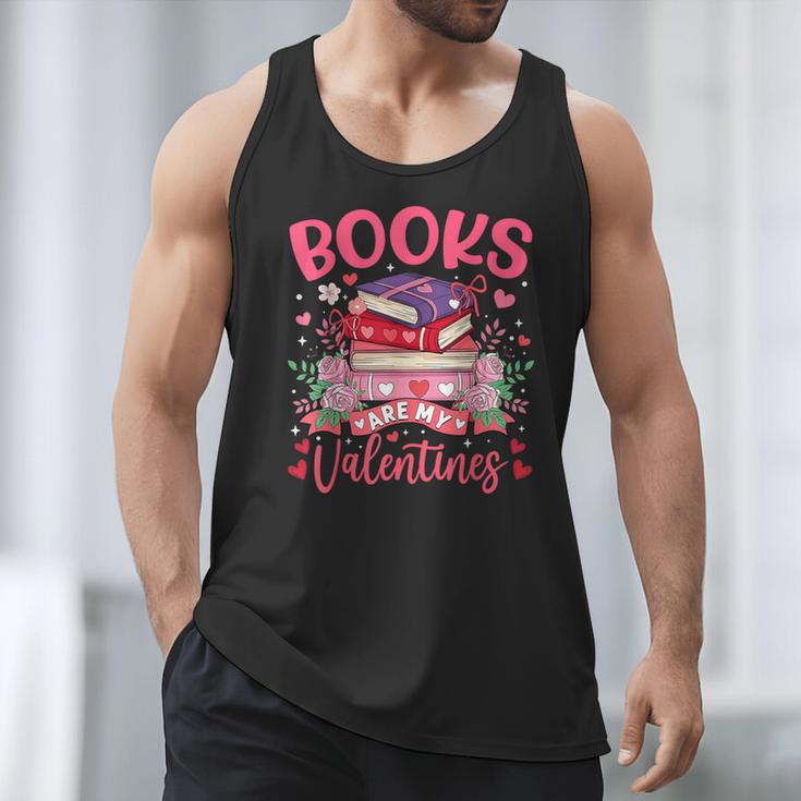 Books Are My Valentine Coquette Bow Book Flower Girl Women Men Tank Top Books Are My Valentine Coquette Bow Book Flower Girl Women Men Tank Top