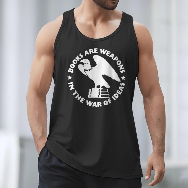 Books Are Weapons In The War Of Ideas Men Tank Top Books Are Weapons In The War Of Ideas Men Tank Top