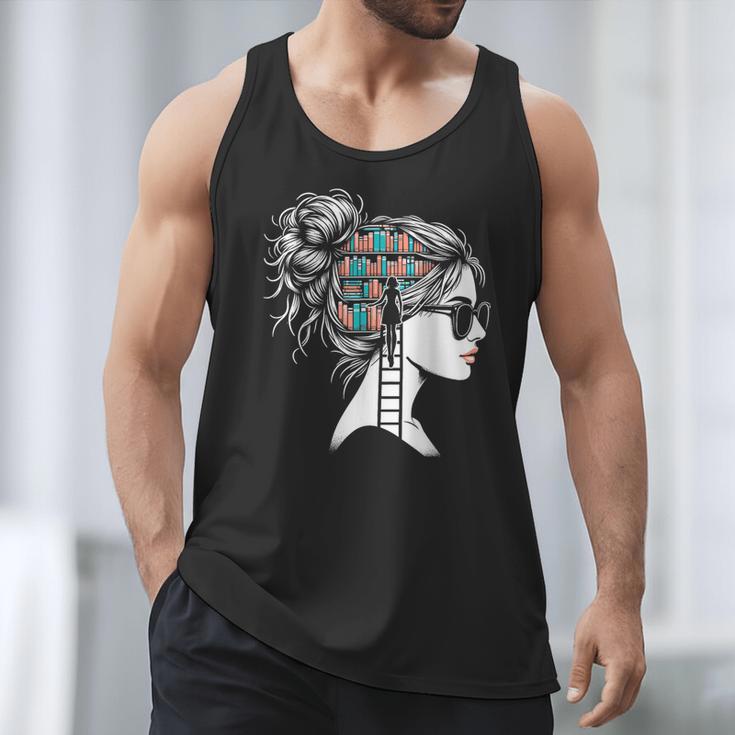 Bookworm Book Nerd Librarian Bookish Librarian Men Tank Top