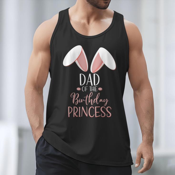 Bunny Dad Of The Birthday Princess Matching Family Men Tank Top