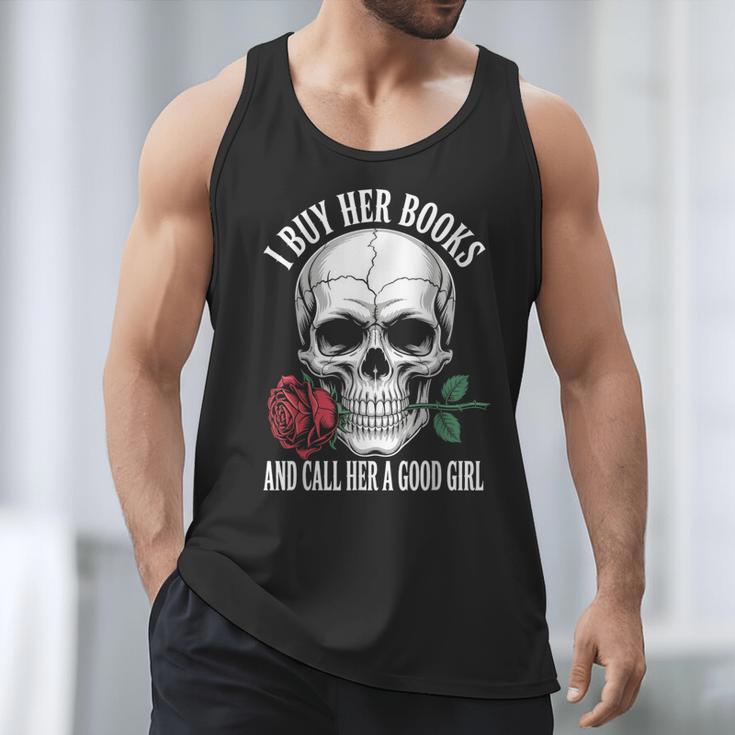I Buy Her Books And Call Her A Good Girl Book Lover Men Tank Top