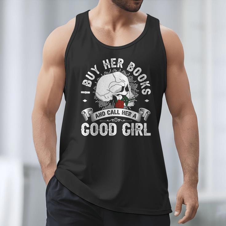 I Buy Her Books And Call Her A Good Girl Reading Book Lover Men Tank Top