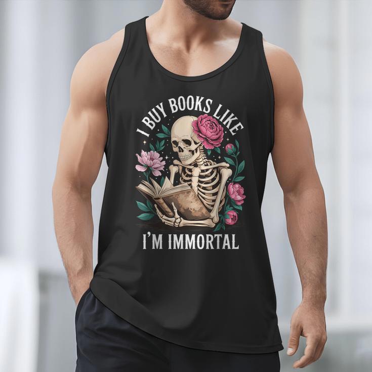 I Buy Books Like I'm Immortal Men Tank Top