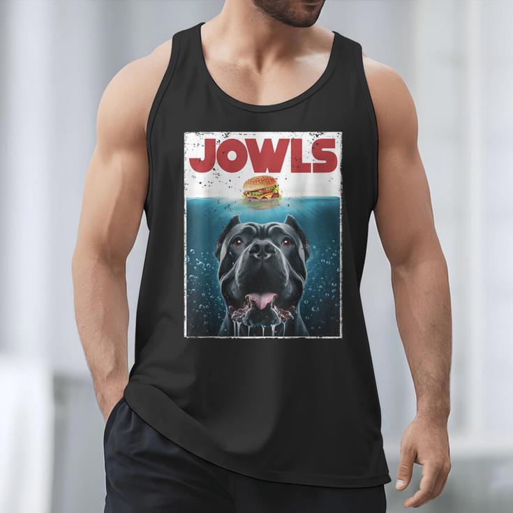 Cane Corso Jowls Top Drool Burger Dog Mom Dog Dad Men Tank Top
