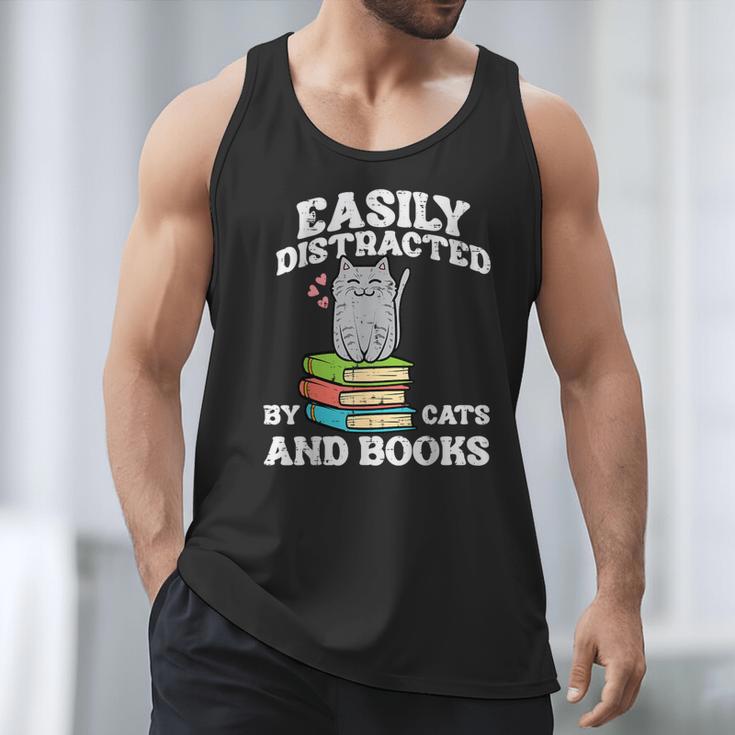 Cats And Books Read Reading Librarian Book Across America Men Tank Top Cats And Books Read Reading Librarian Book Across America Men Tank Top