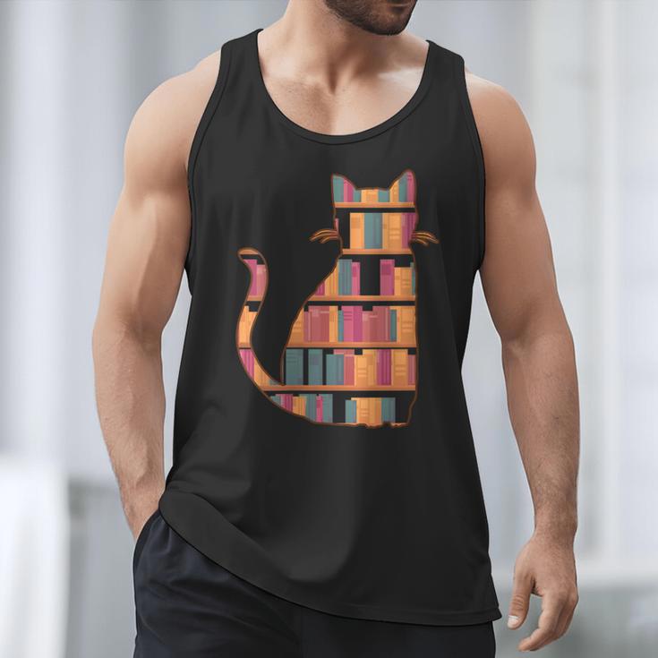 Cats Reading Books Librarian Library Readers Men Tank Top Cats Reading Books Librarian Library Readers Men Tank Top