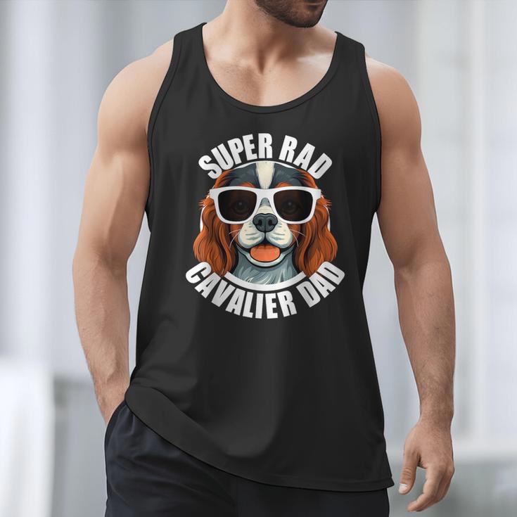 Cavalier King Charles Spaniel Dad Father’s Day Men Tank Top