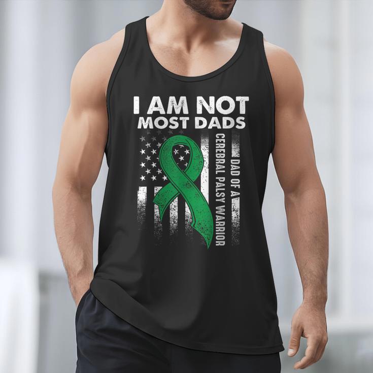 Cerebral Palsy CP Awareness Most Dads Warrior Survivor DA1 Men Tank Top