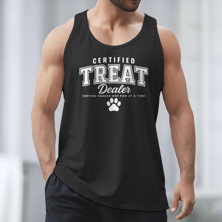 Certified Treat Dealer Dog Mom Dog Dad Men Tank Top Certified Treat Dealer Dog Mom Dog Dad Men Tank Top