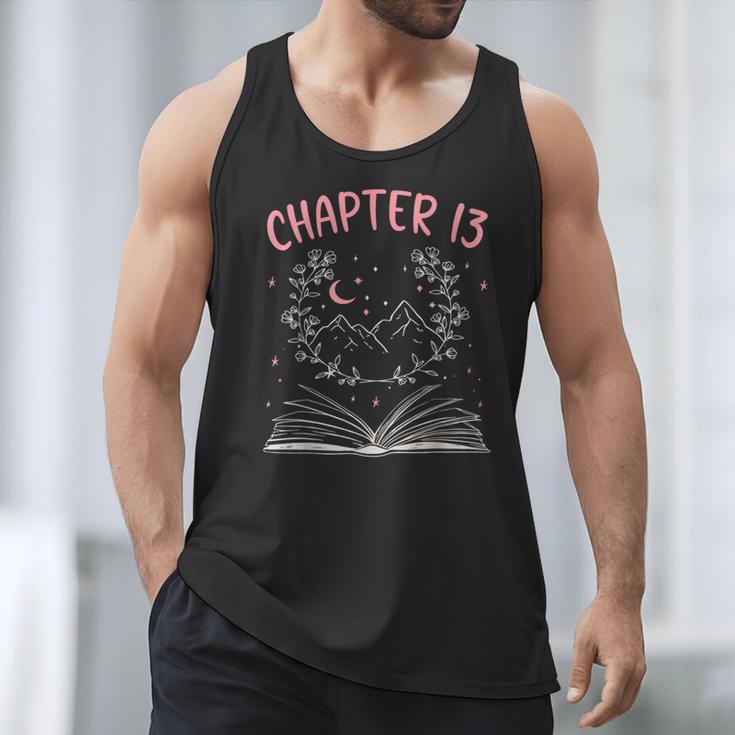 Chapter 13 Birthday Reading Book Lovers 13 Year Old Men Tank Top Chapter 13 Birthday Reading Book Lovers 13 Year Old Men Tank Top